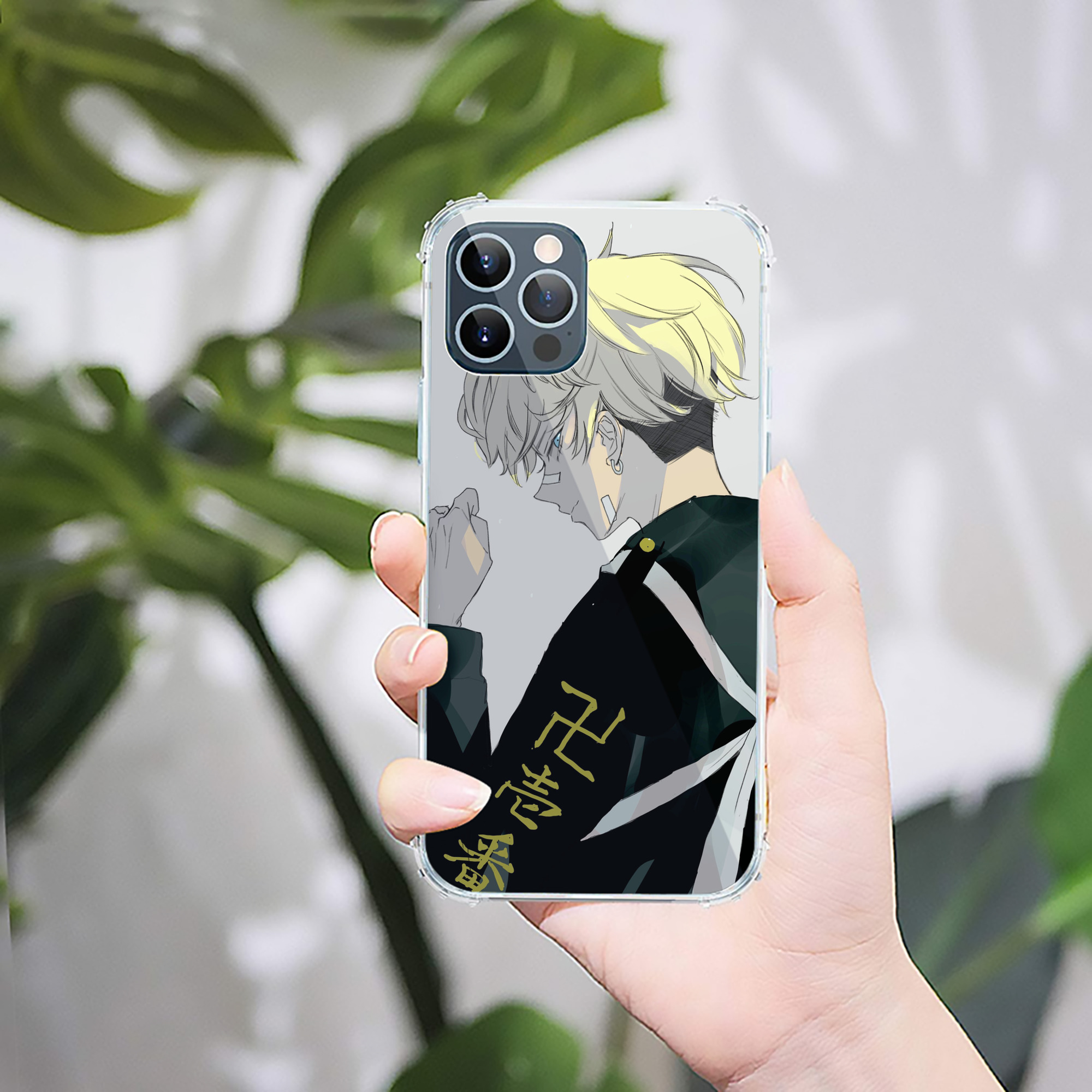 （画像用） 東京リベンジャーズ Tokyo Revengers 【iPhone 12シリーズ対応】透明スマホケース（クリアソフトケース）